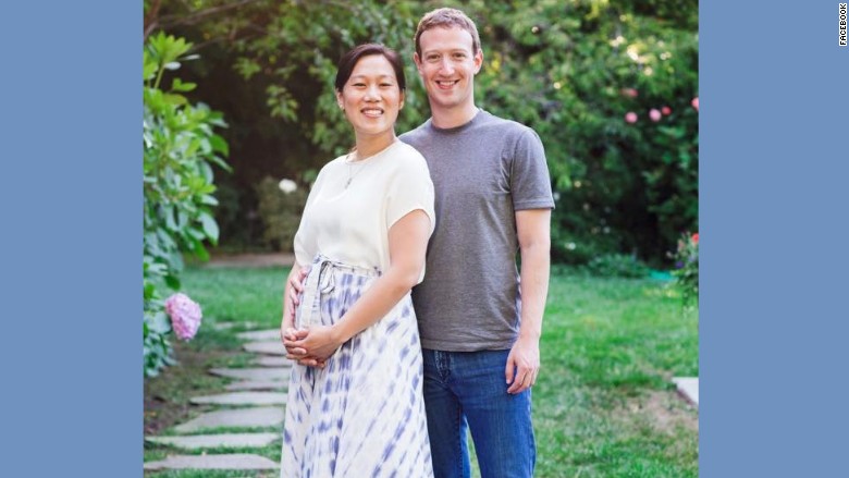 Facebook Zuckerberg Baby