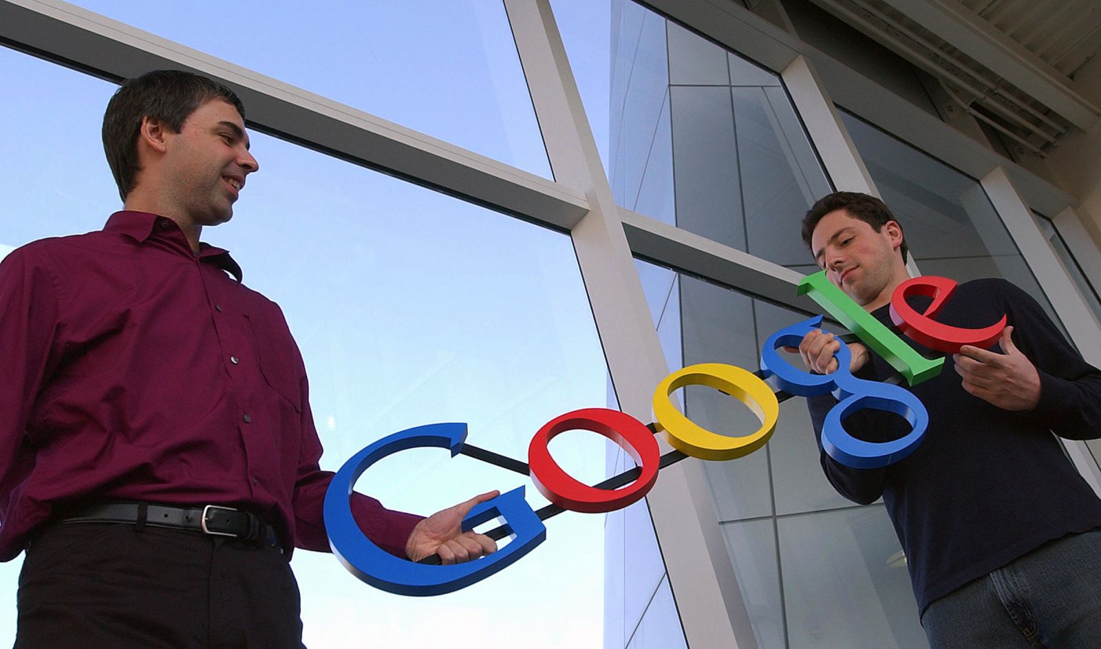 Sergey Brin and Larry Page