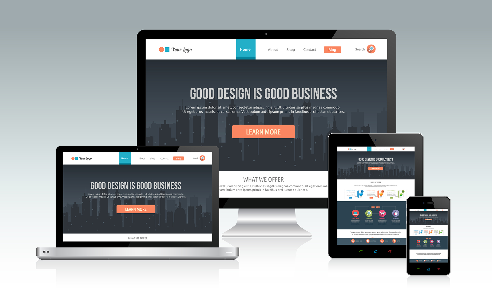 Website design